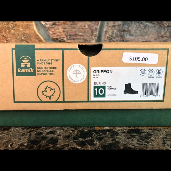 NEW Kamik Men's Griffon Winter Boots - Picture 14 of 16